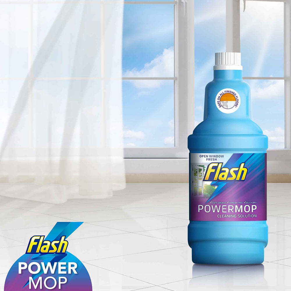 Flash Sea Minerals Powermop Cleaning Solution Refill 1.25L Image 8