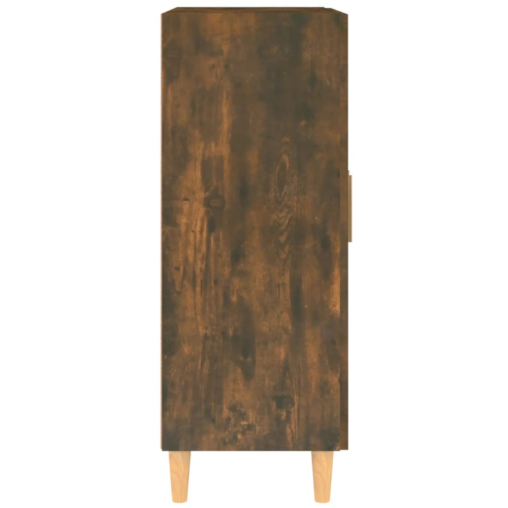 vidaXL 2 Door Smoked Oak Sideboard Image 6
