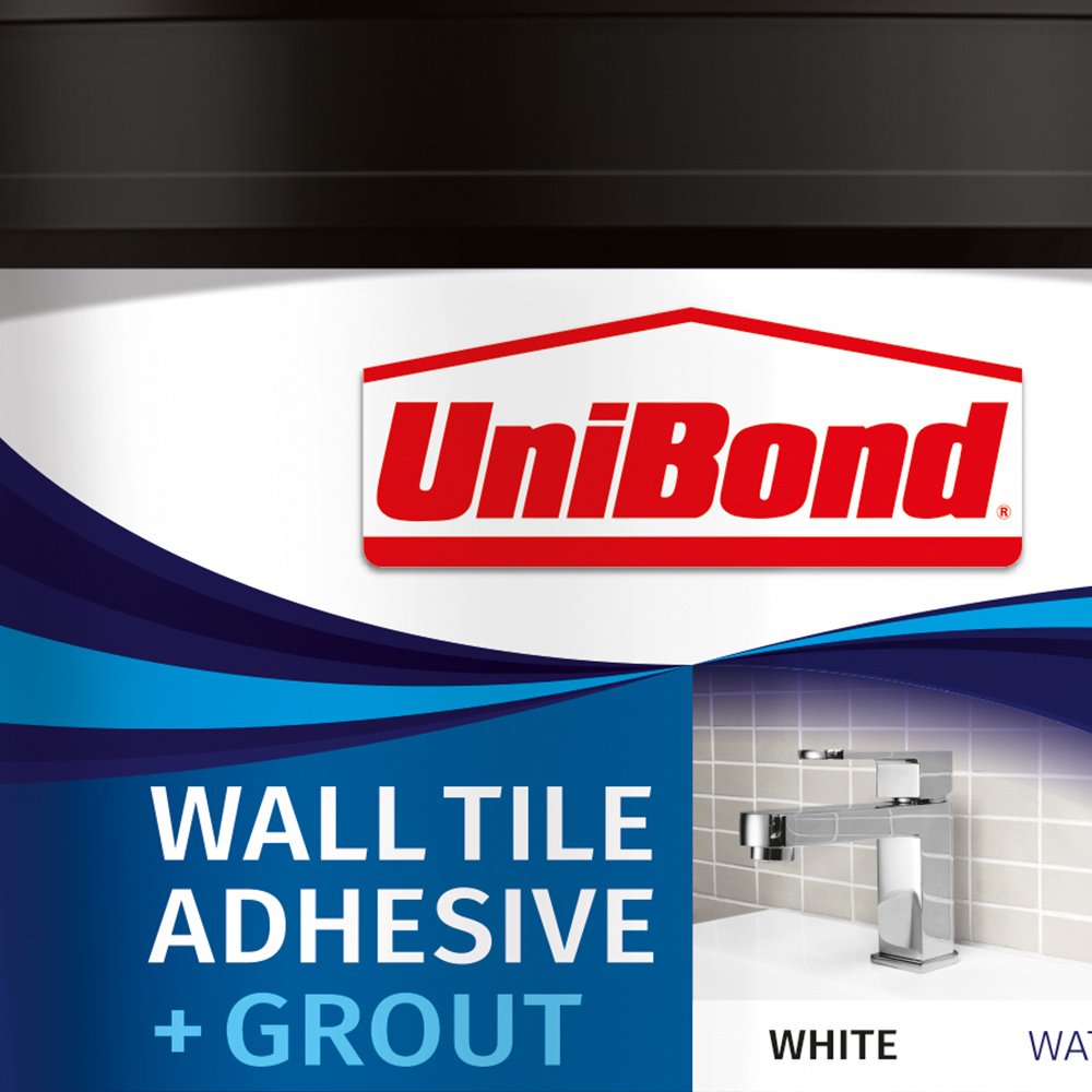 UniBond Ultra Force Wall Tile White Adhesive and Grout Tube 1.38kg Image 3