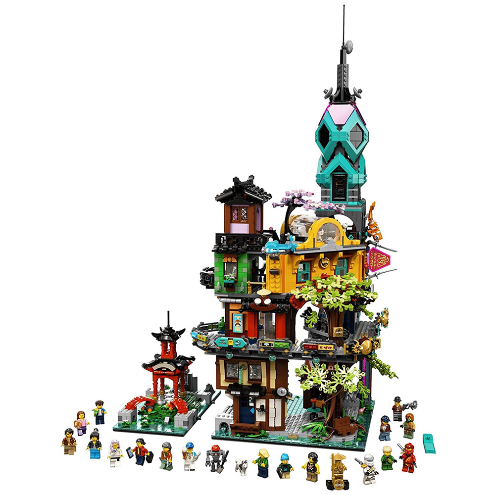 LEGO 71741 Ninjago City Gardens Image 2