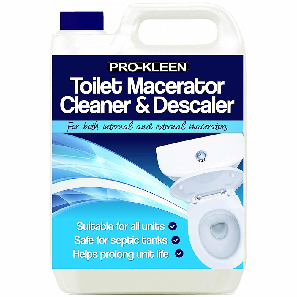 Pro-Kleen Toilet Macerator Cleaner & Descaler 5L Image 1