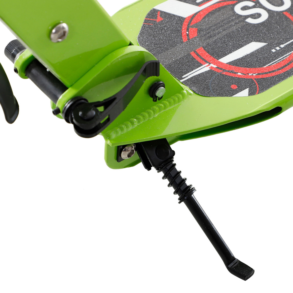HOMCOM Green Kick Scooter with Adjustable Handlebars Image 5