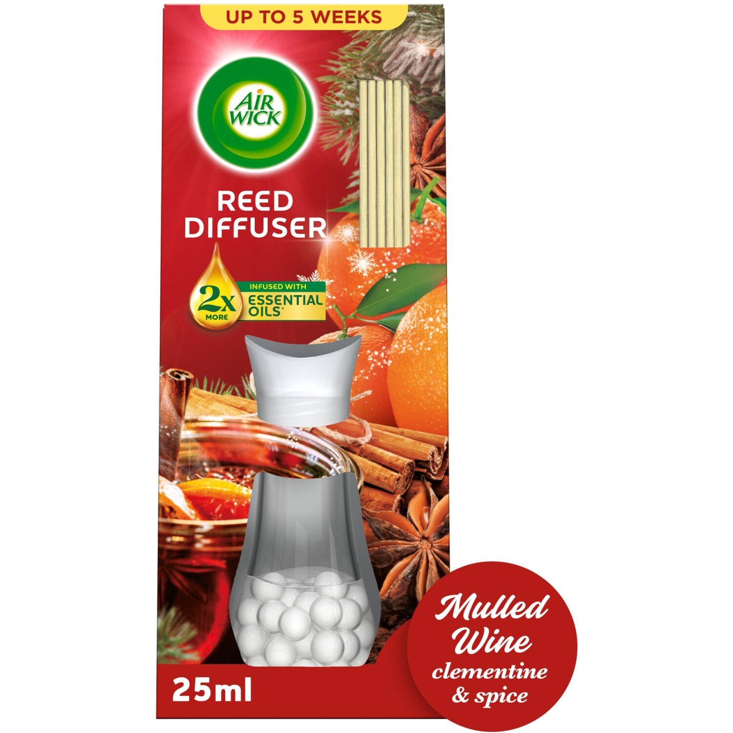 Air Wick Reed Diffuser Mulled Wine Image 2