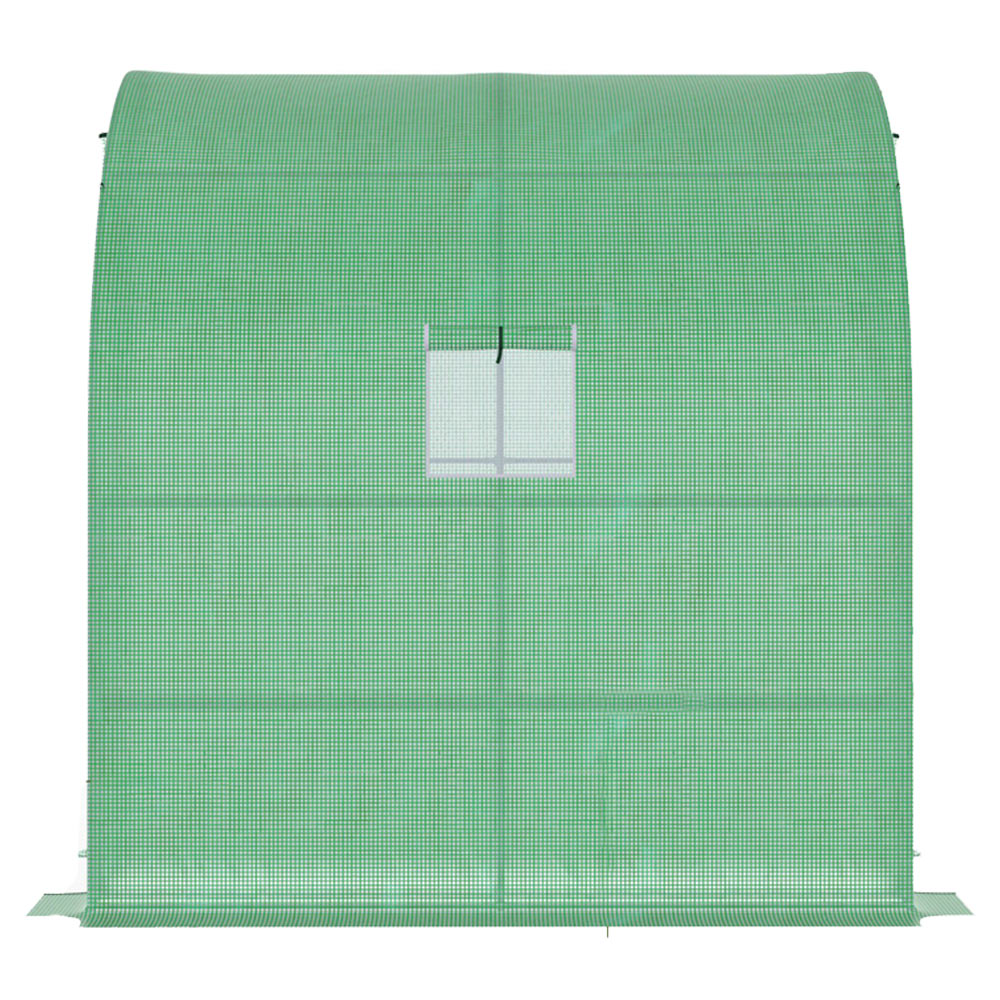 Outsunny Green 6.5 x 3.2ft Greenhouse Image 3