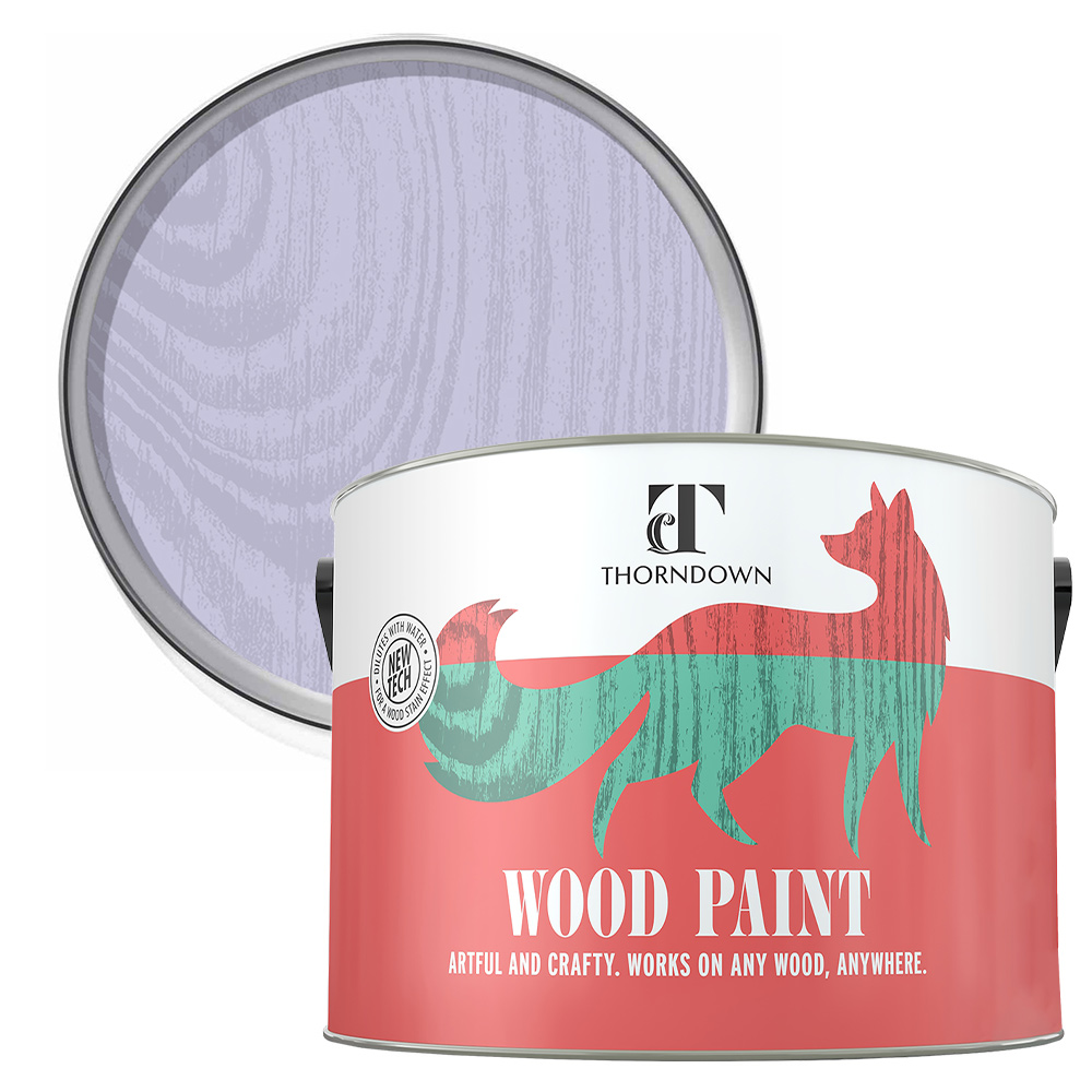 Thorndown Purple Orchid Satin Wood Paint 2.5L Image 1