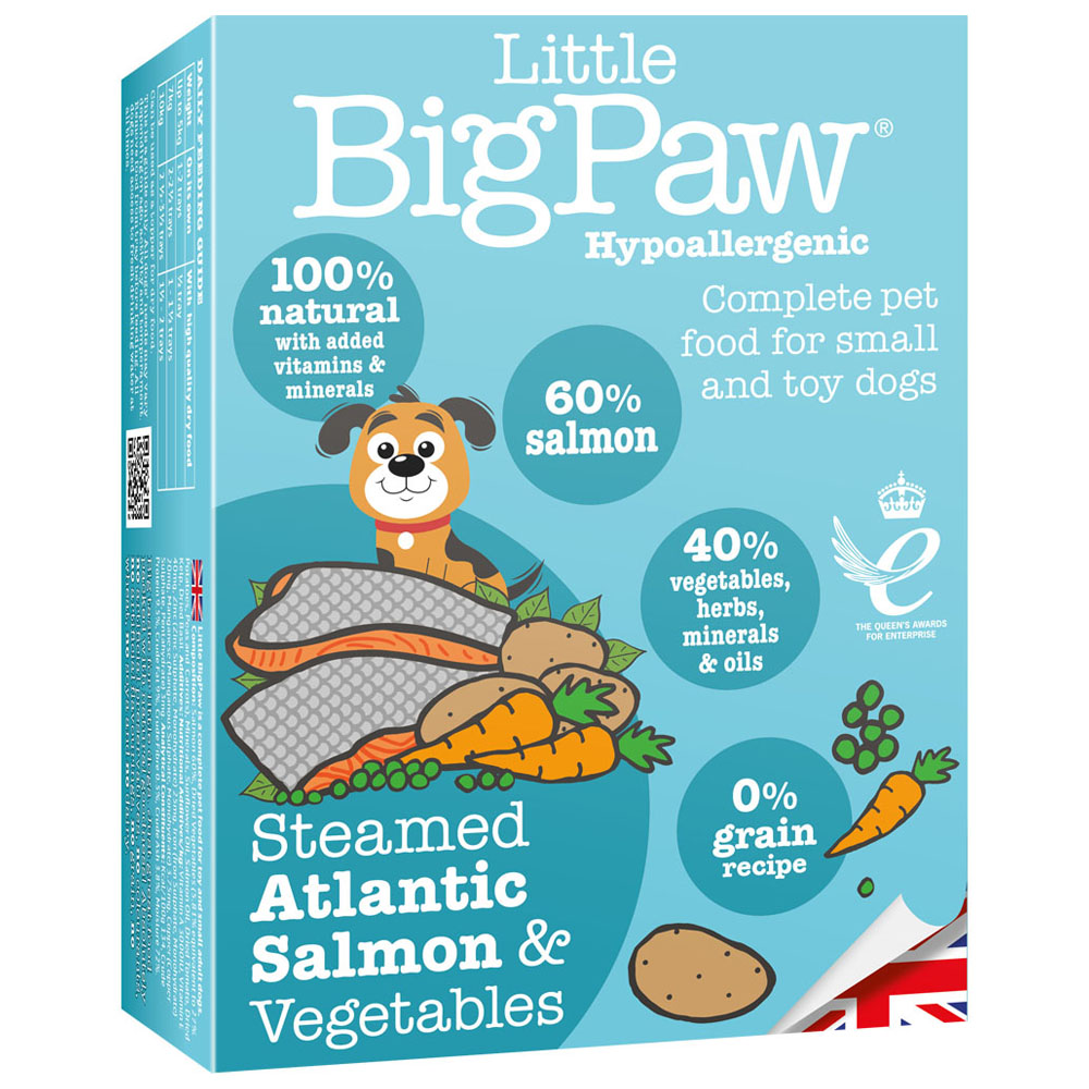 Little BigPaw Salmon and Veg Dinner 150g Image 1