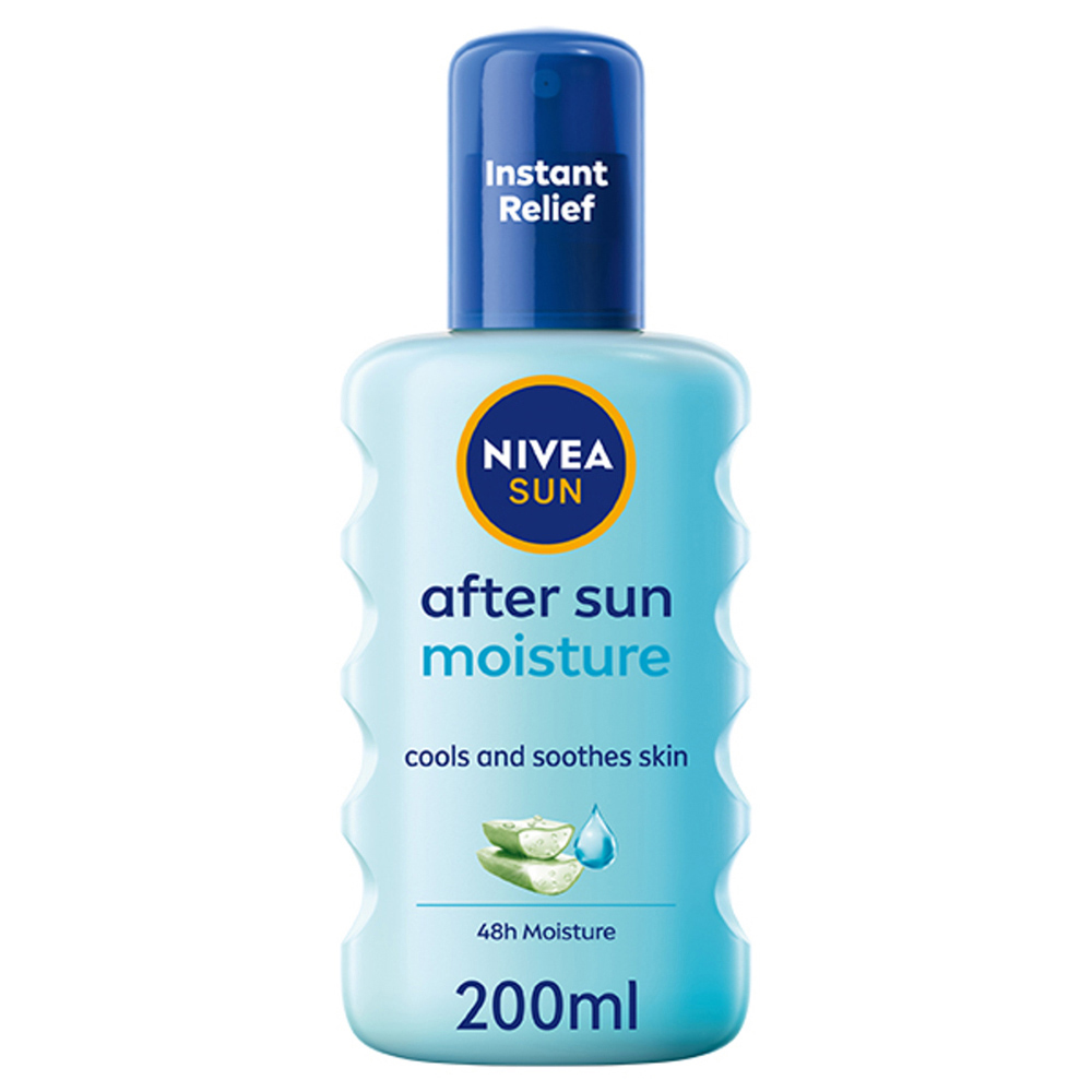 Nivea Sun Moisturising After Sun Spray with Aloe Vera 200ml Image 1