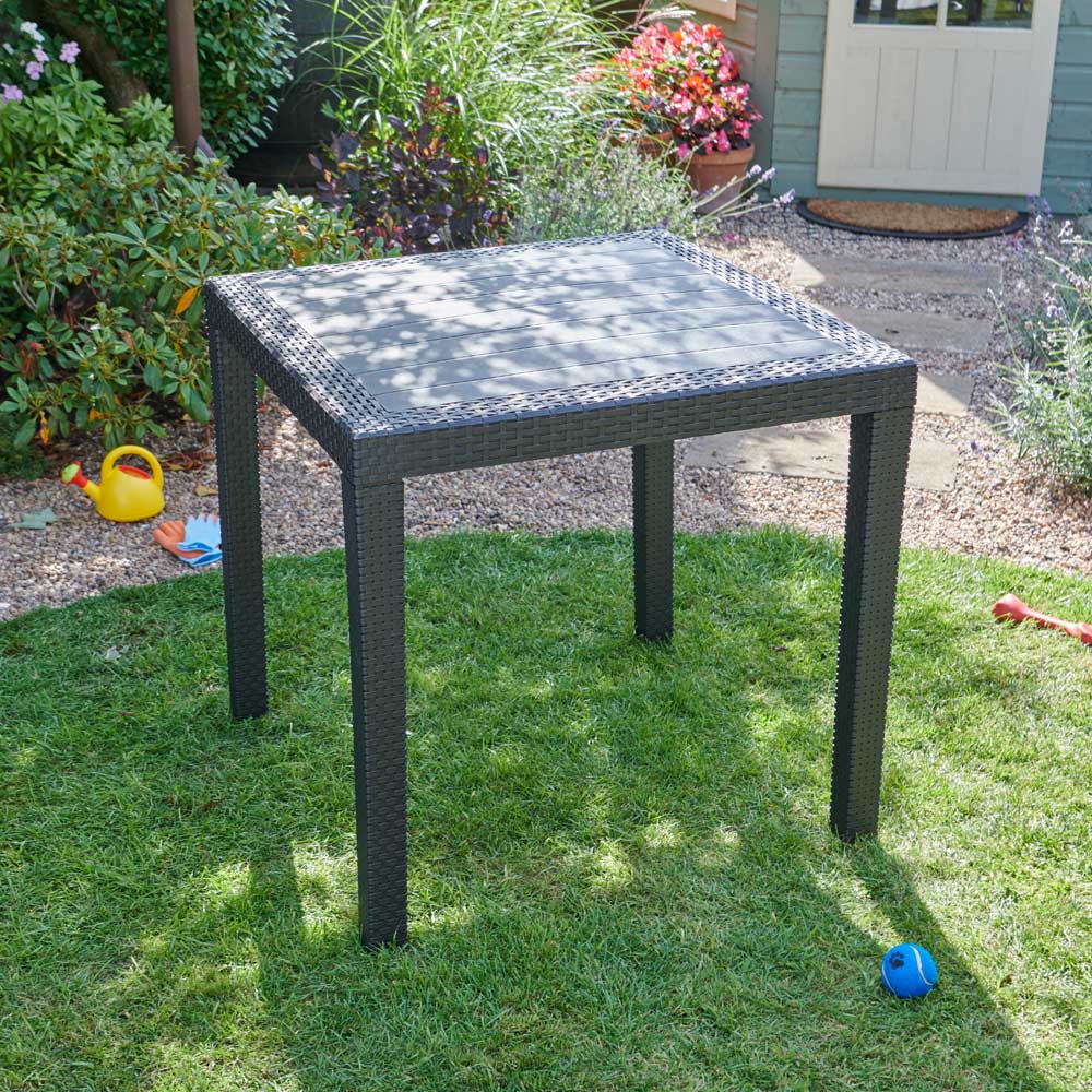 Wilko Luxe Rattan Effect Table Wilko