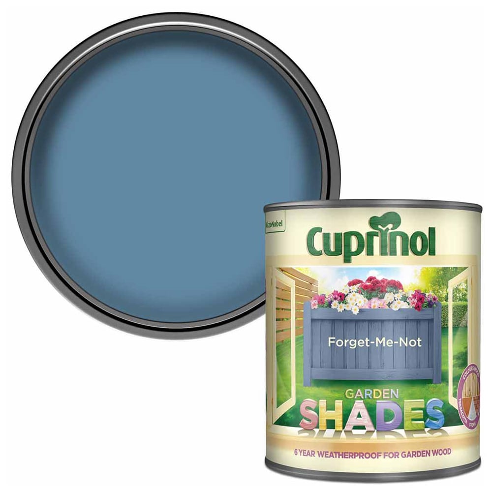 Cuprinol Garden Shades Forget Me Not Wood Paint 1L Image 1