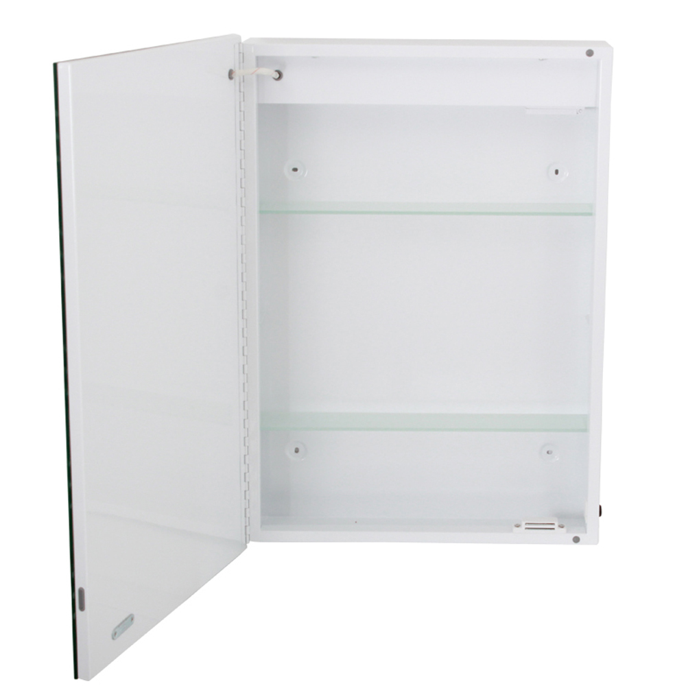 Living and Home LED Mirror Bathroom Cabinet with Demister Pad Image 3