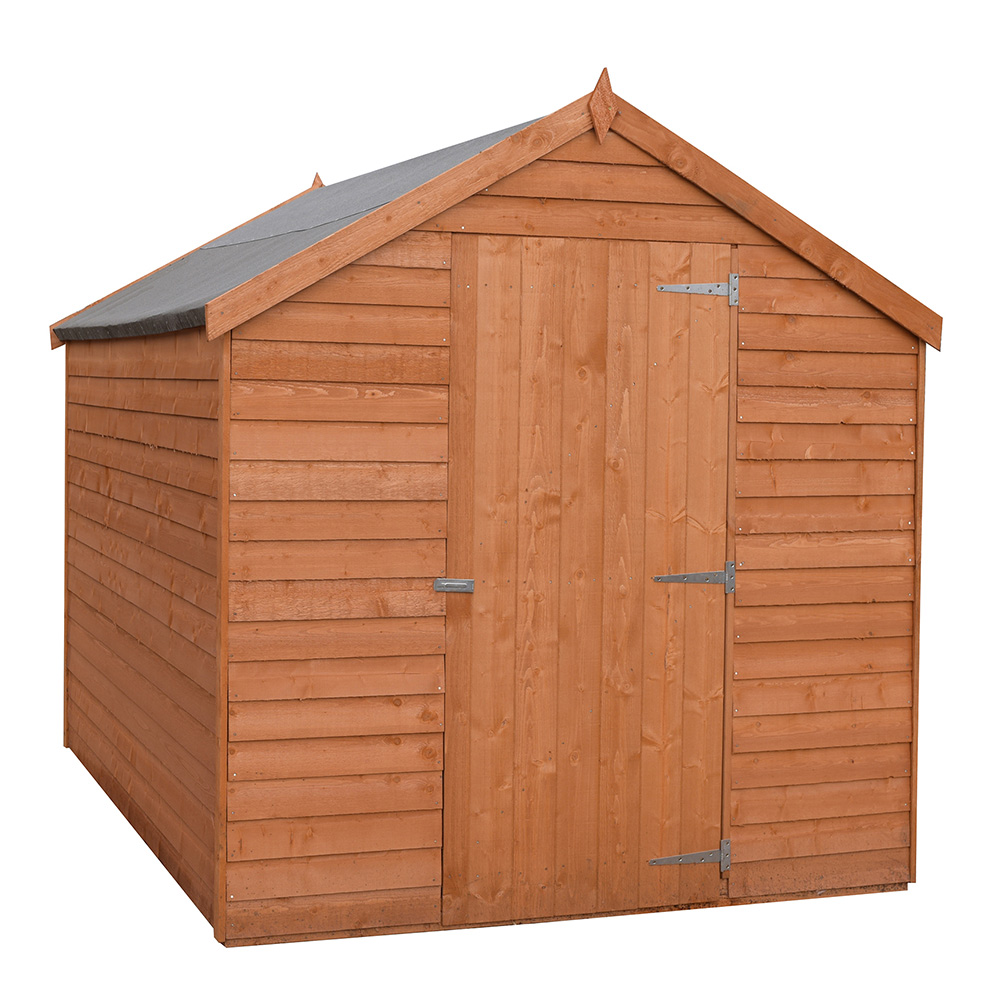 Shire 7 x 5ft Dip Treated Overlap Shed Image 1