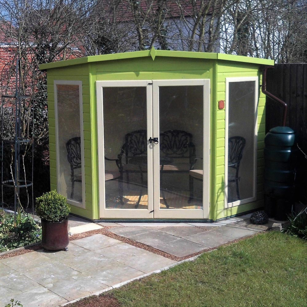 Shire Barclay 7 x 7ft Double Door Traditional Summerhouse Image 3
