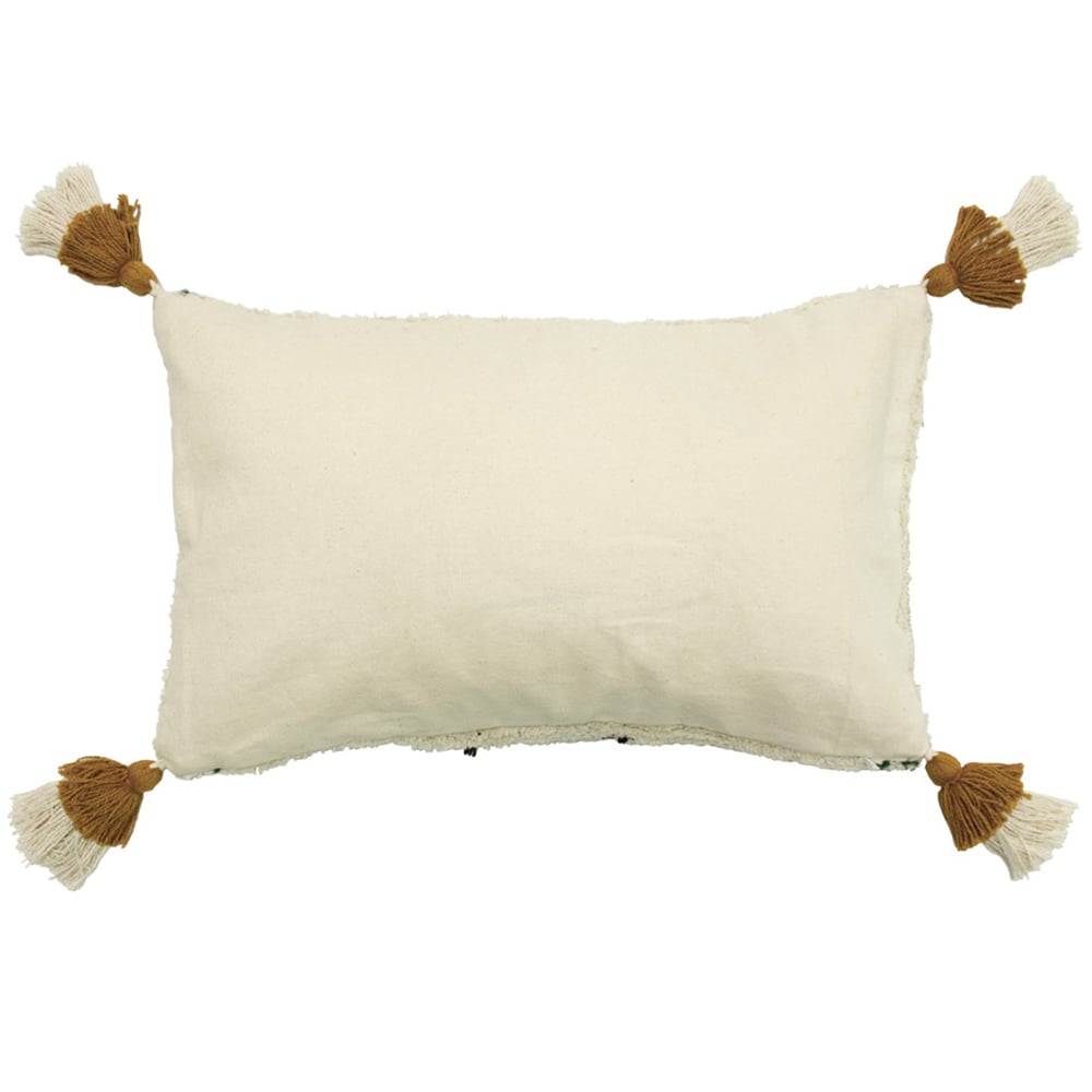 furn. Atlas Ochre Global Tufted Cushion Image 2