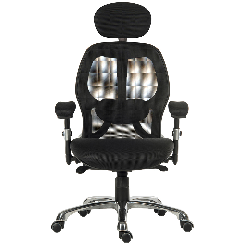 Teknik Cobham Black Mesh Swivel Office Chair Image 2