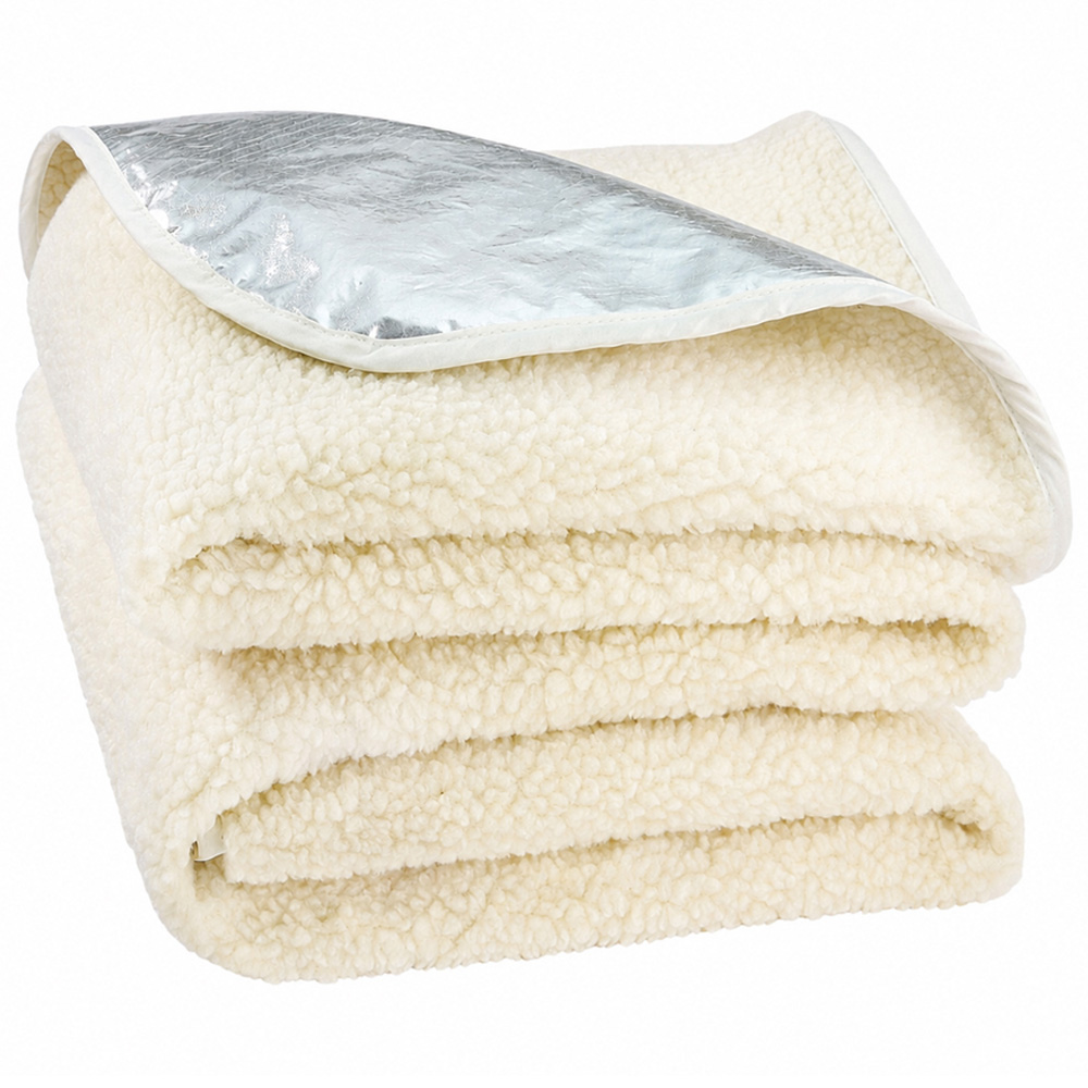 Avilo Silver Below Zero Blanket 145 x 85cm Image 1