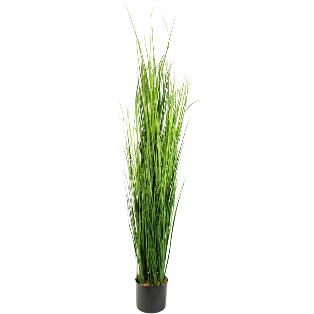 Leaf Natural Onion Artificial Grass Plant in Plastic Pot 4.2ft Image 1