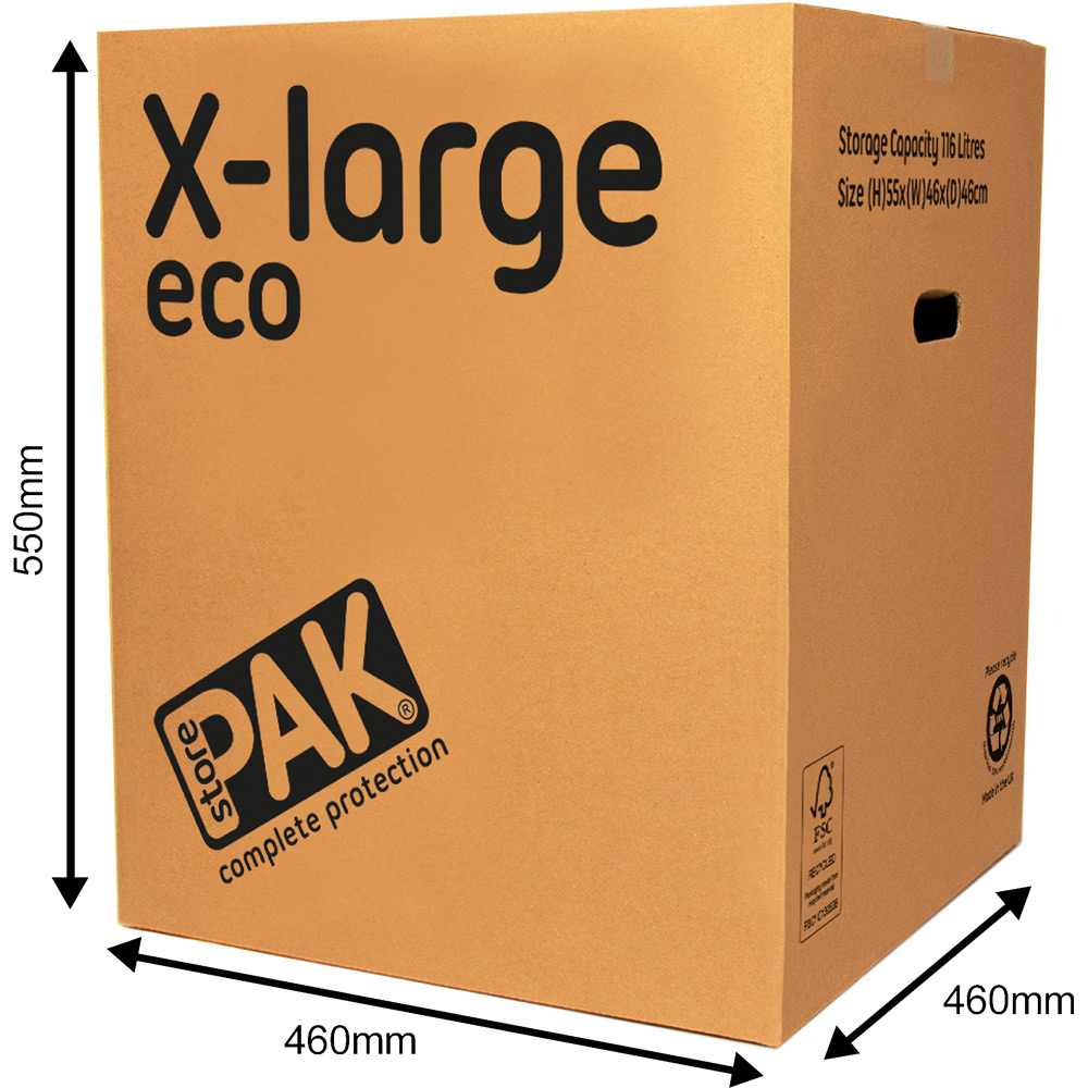 StorePAK Eco Storage Box XL 5 Pack Image 4