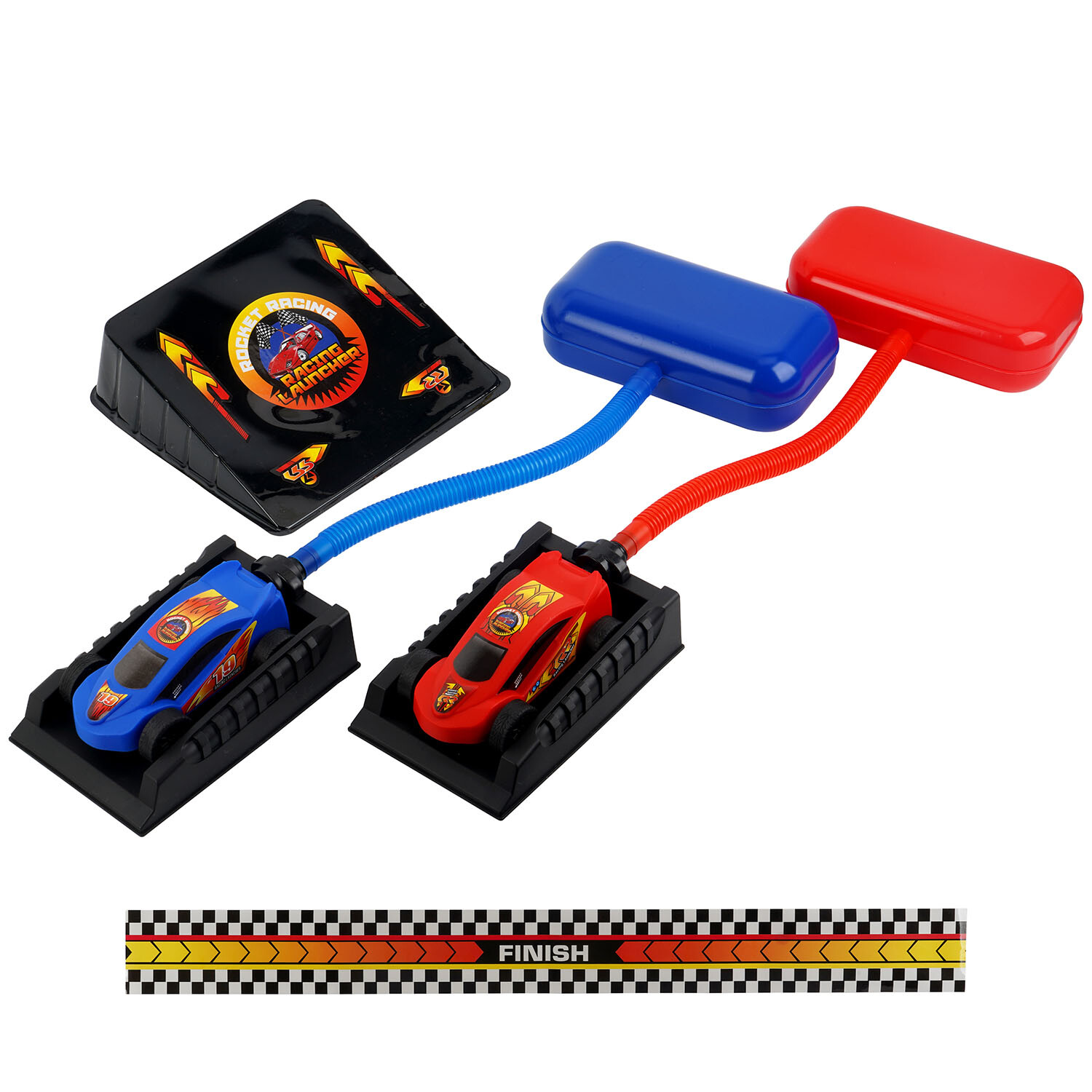 Pack of 2 Rocket Cars Image 1