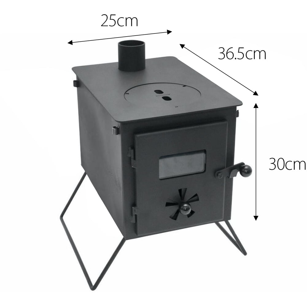 RoyalFire Pandora Charcoal Portable Firebox Tent Stove Image 4