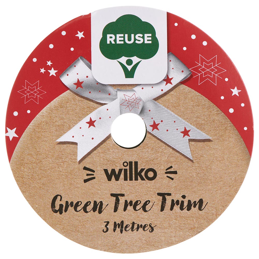 Wilko Green Tree Trim 2m Image 1