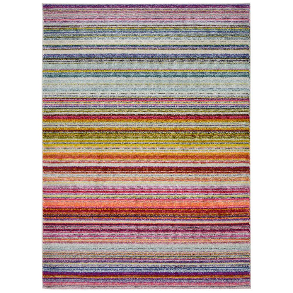 Homemaker Villa Multicoloured Stripe Rug 160 x 230cm Image 1
