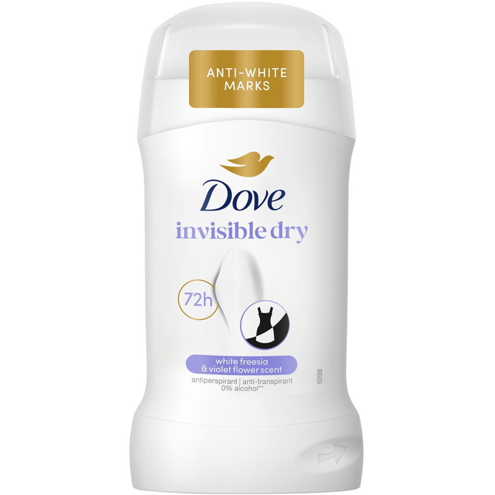 Dove Women Invisible Dry Anti-Perspirant Deo Stick 50ml 12 Pack Image 2