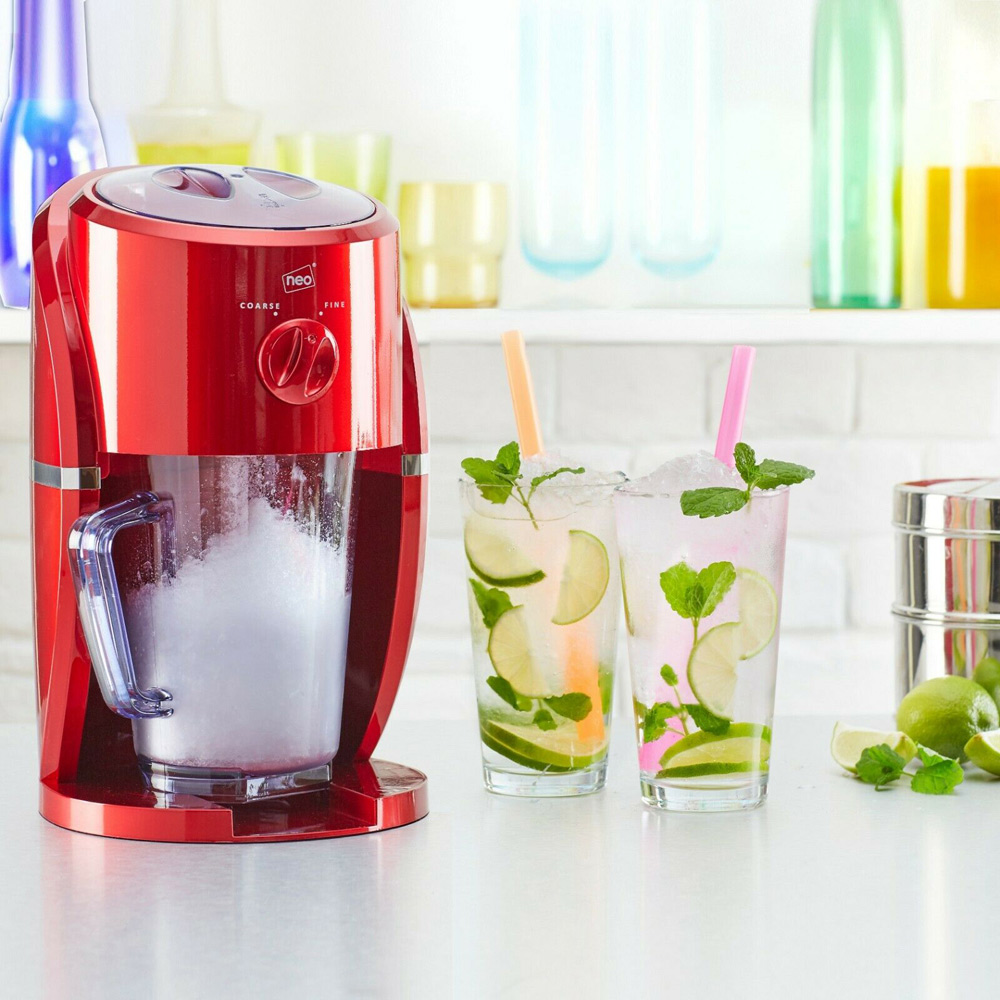 Neo Ice Crusher Slush Machine Red Image 2