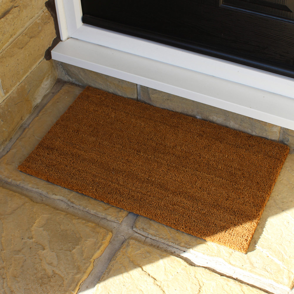 JVL Manor Plain Doormat 40 x 60cm Image 2