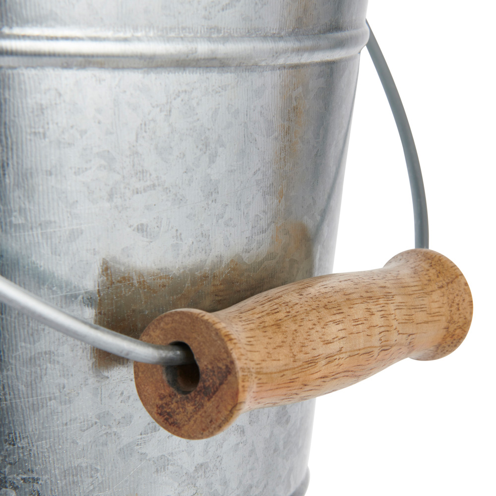 Wilko Galvanised Metal Bucket Wilko