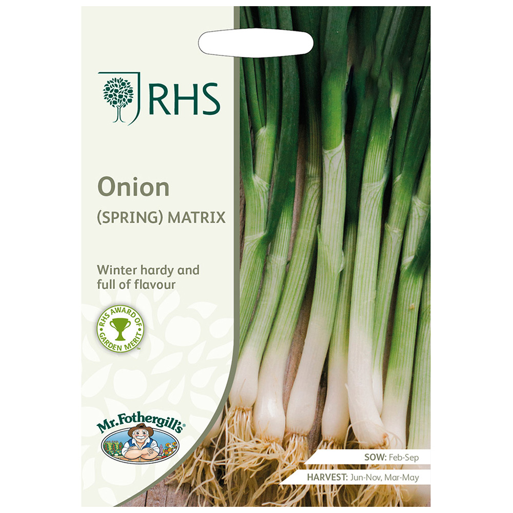 Mr Fothergills RHS Onion Spring Matrix Seeds Image 2