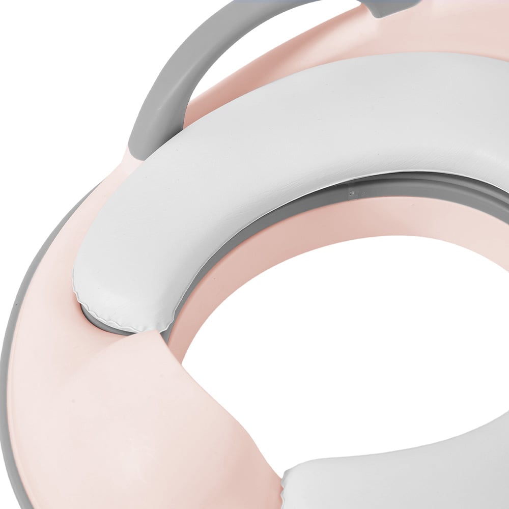 H&O Direct Pink Toilet Training Seat with Removable Cushion Image 5