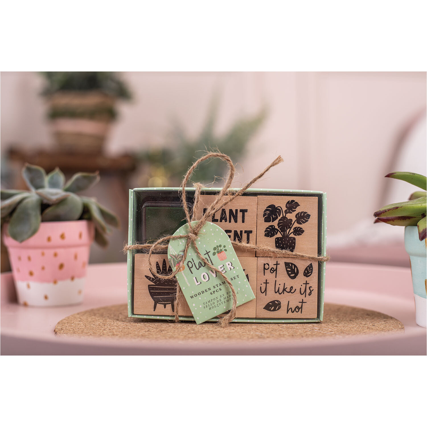 Violet Studio Plant Lover Wooden Stamps Image 3