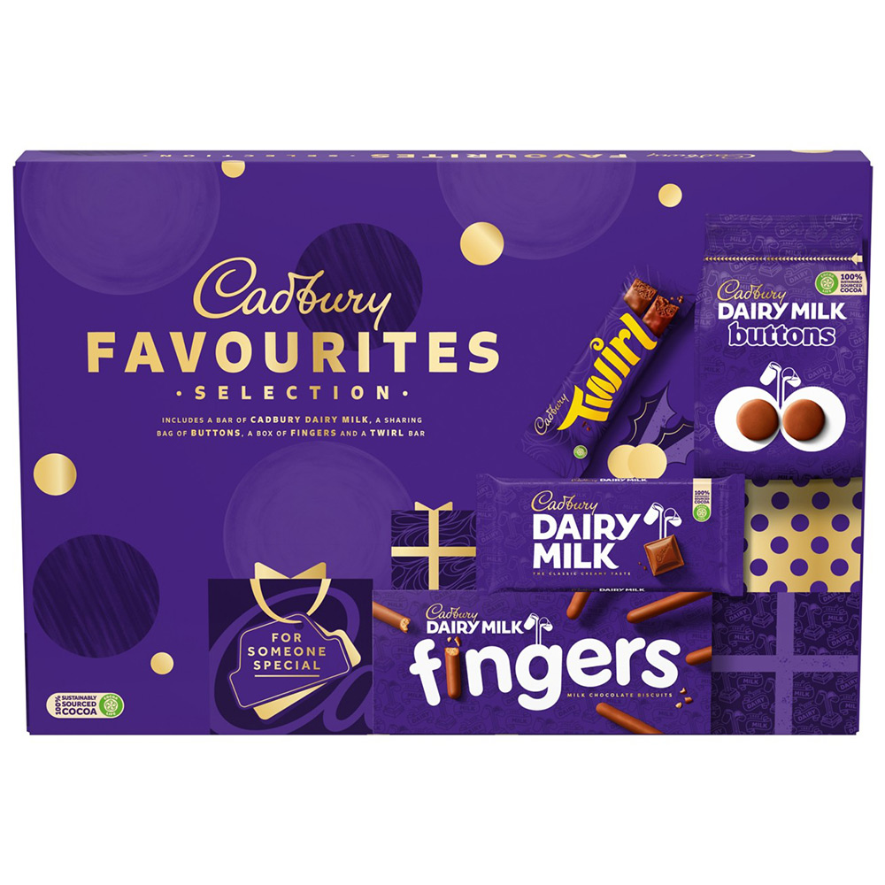 Cadbury Favourites Selection Box 370g Image 1
