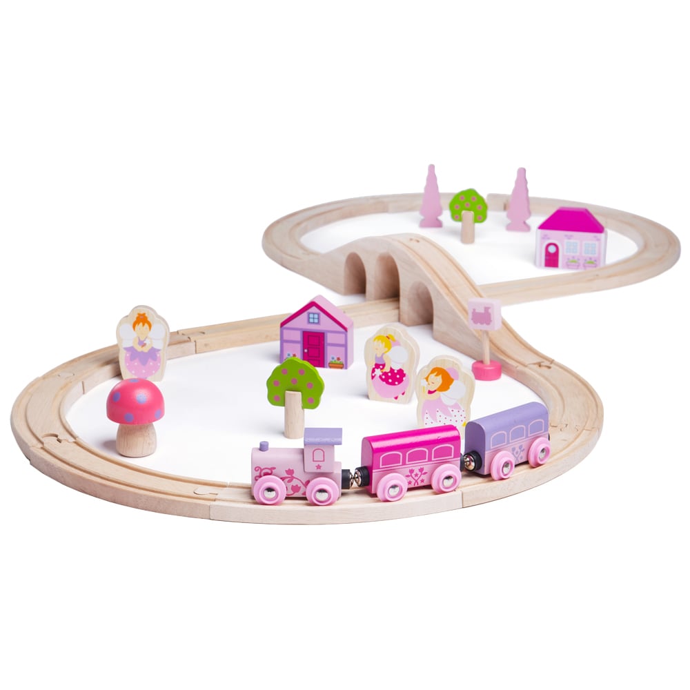 Bigjigs Rail Fairy Figure of Eight Set Image 1