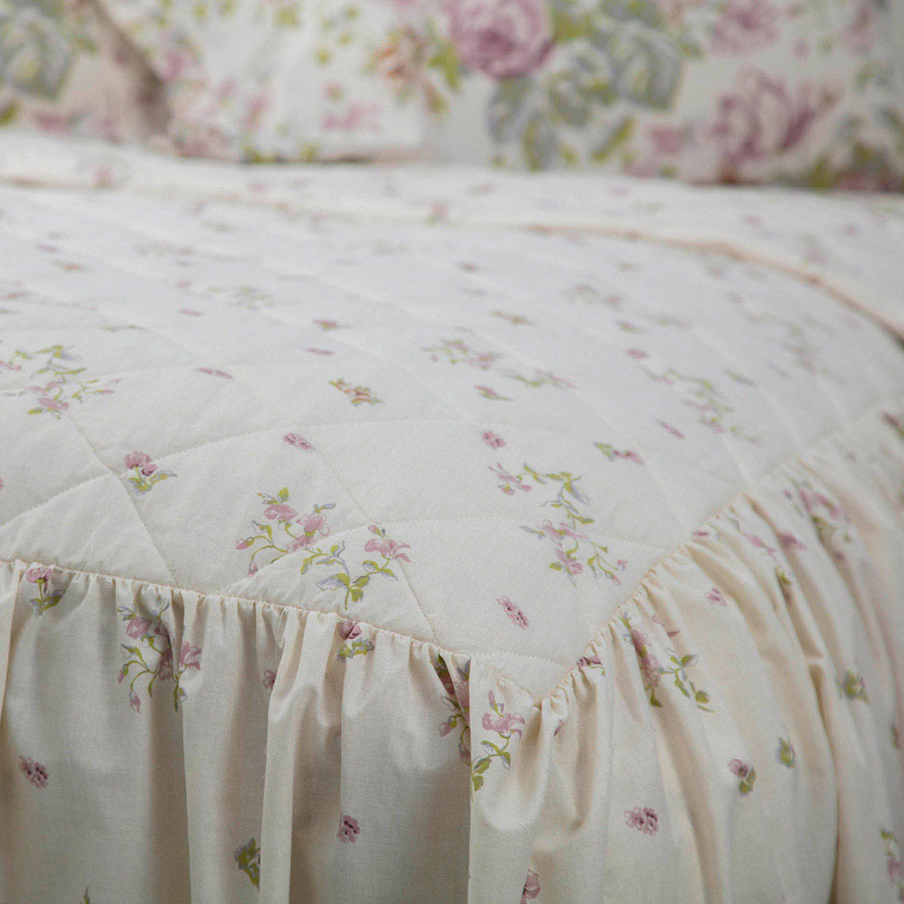 Serene Country Dream Single Rose Boutique Bedspread Image 3