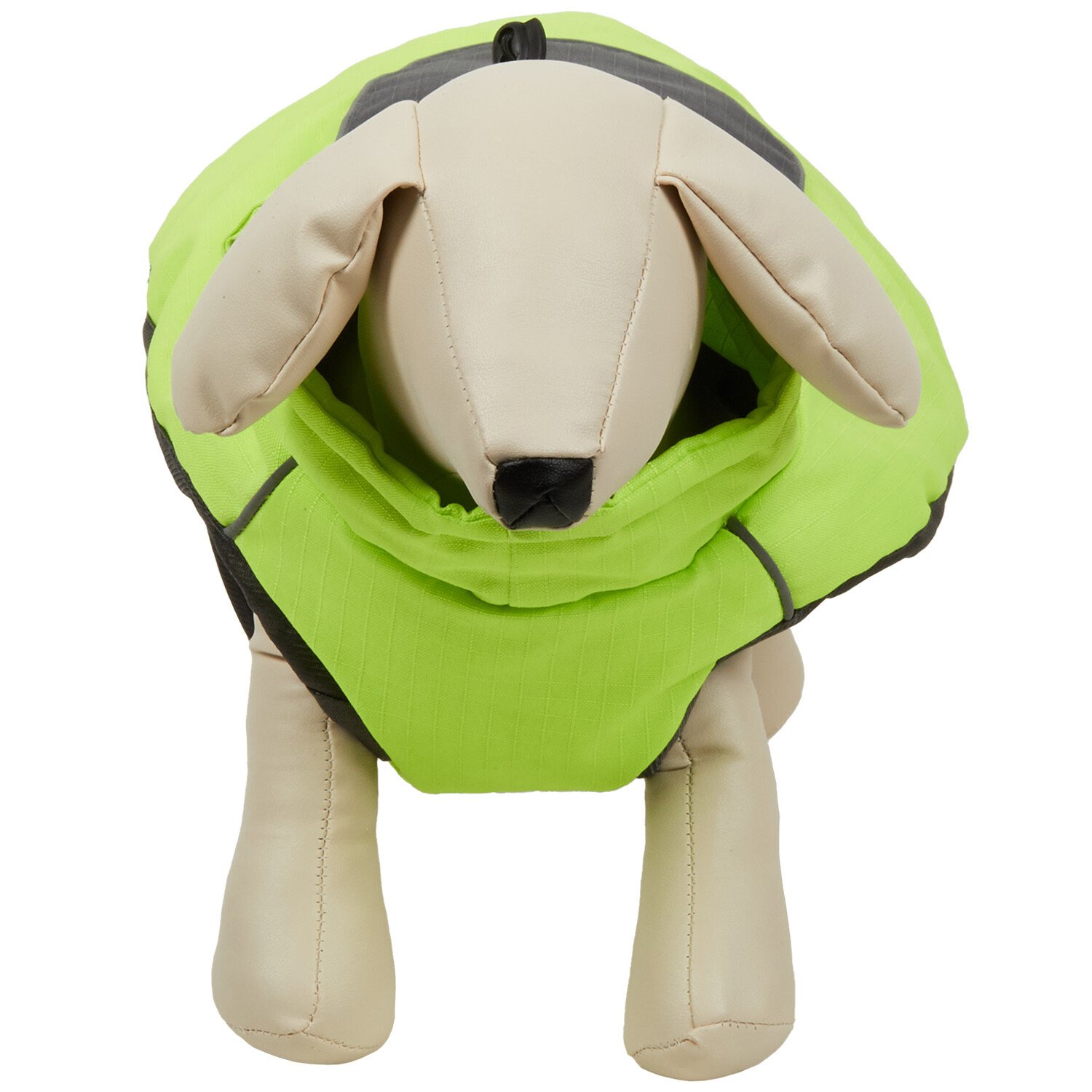 Padded High Vis Dog Coat - Yellow / XXXL Image 3