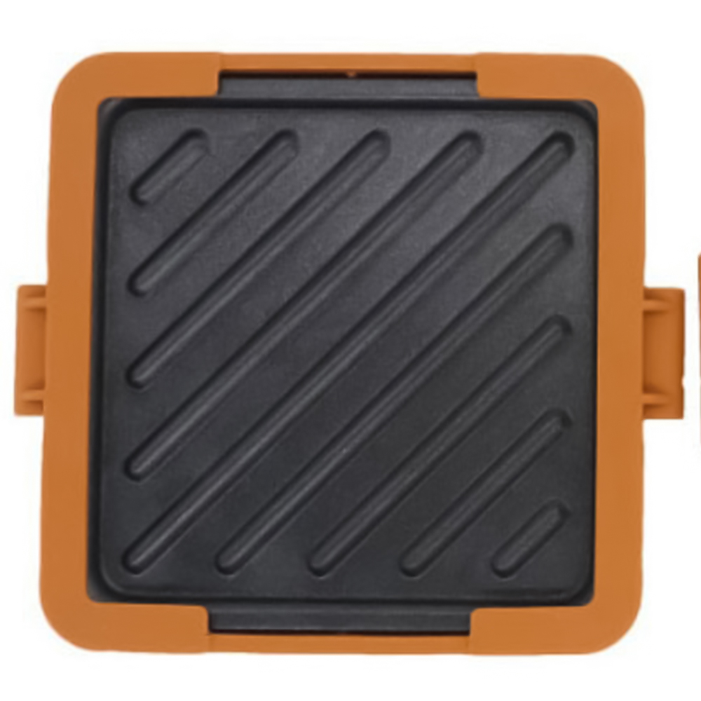 Non-Stick Brown Sandwich and Grill Microwave Toastie Image 2