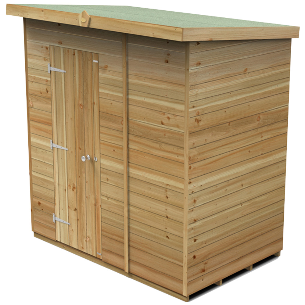 Forest Garden Timberdale 6 x 4ft Pent Shed Image 1
