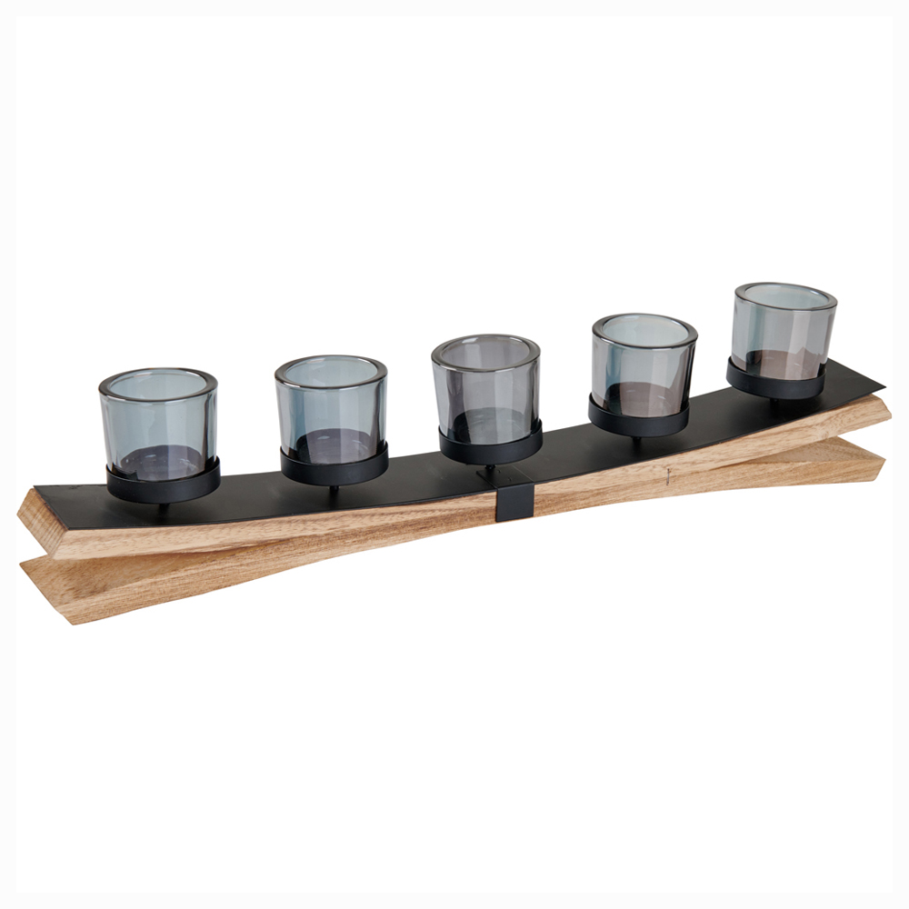 Wilko Candleholder with Cups Image 1