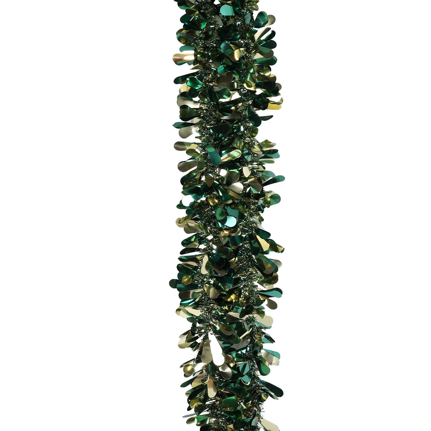 Emerald and Gold Tinsel - Emerald Image 1