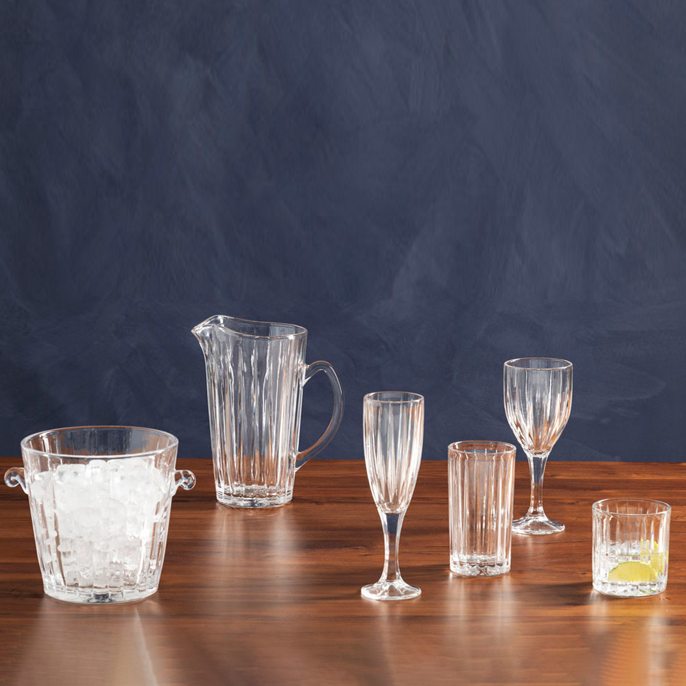 Premier Housewares Beaufort Crystal Clear Wine Glasses 4 Pack Image 5