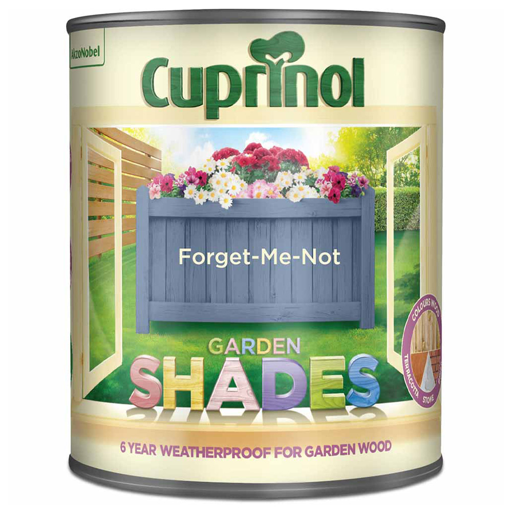 Cuprinol Garden Shades Forget Me Not Wood Paint 1L Image 2