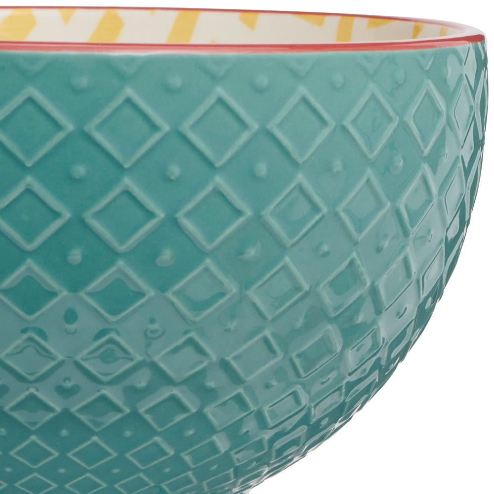 wilko Mezze Blue Cereal Bowl Wilko