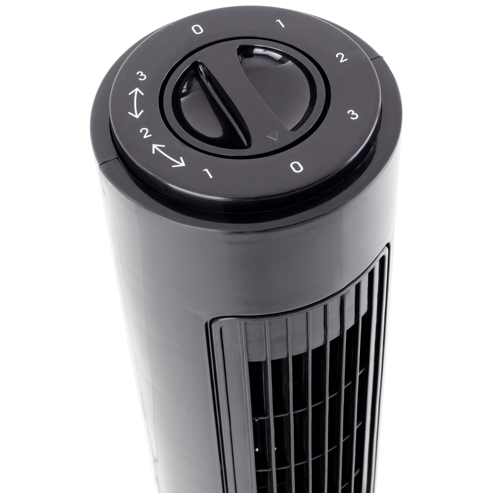 Neo Black Free Standing Tower Fan 29 inch Image 3