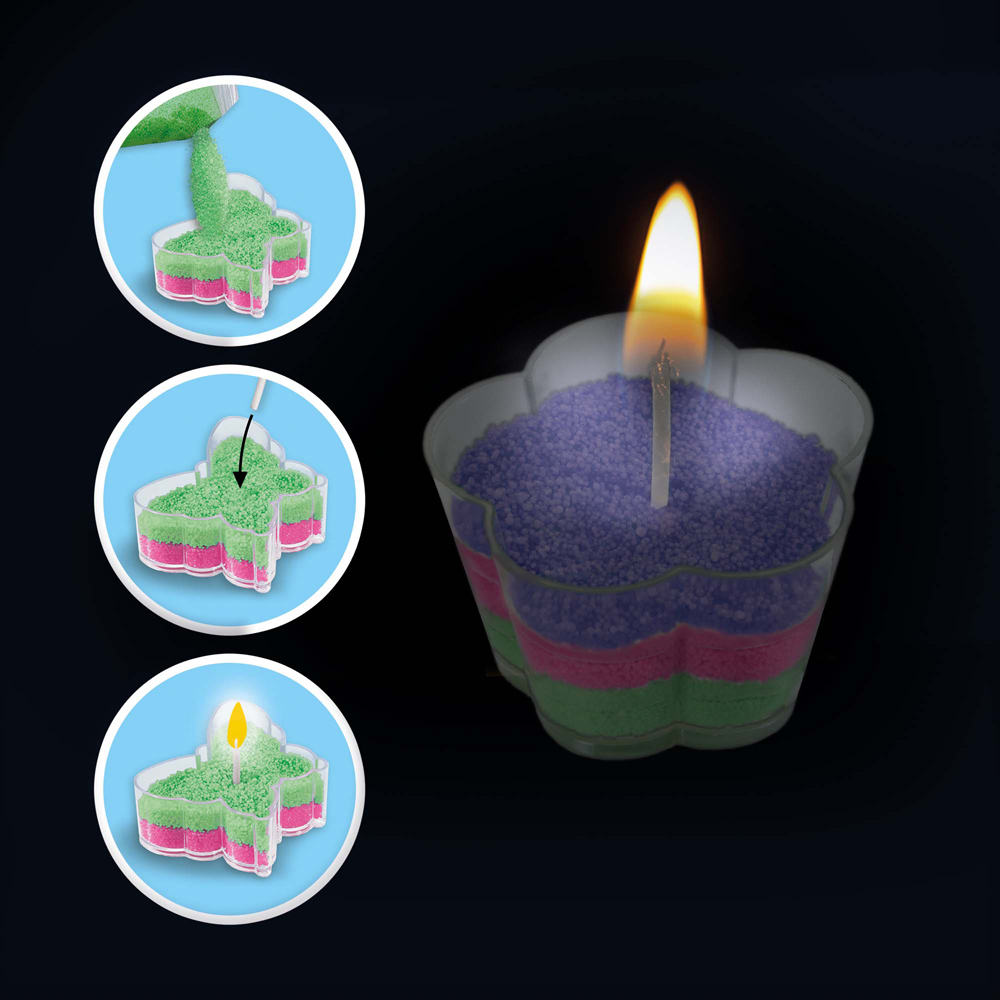 SES Creative Sand Wax Candles Kit Image 4