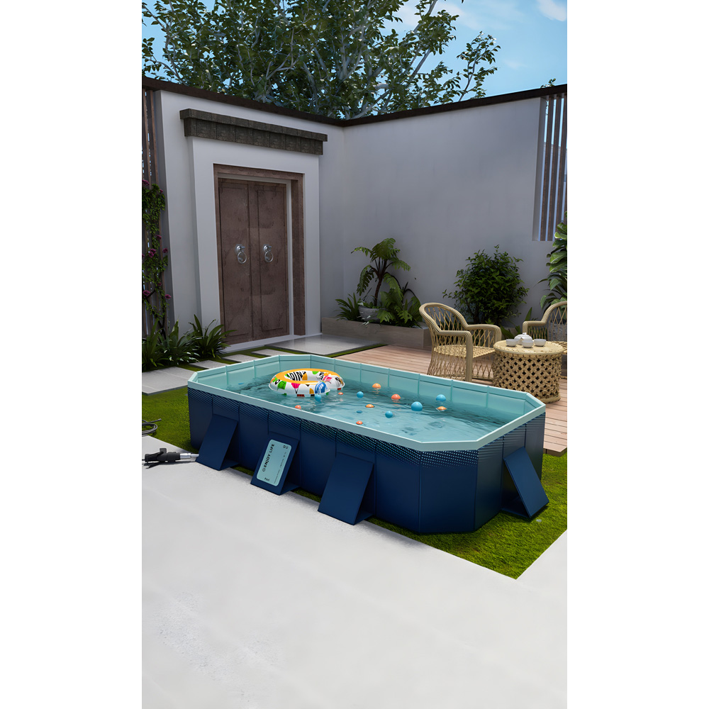 Avilo Foldable Pool 185 x 137cm Image 5