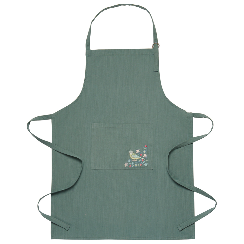 Wilko Fond Memories embroided Floral Apron Image 1