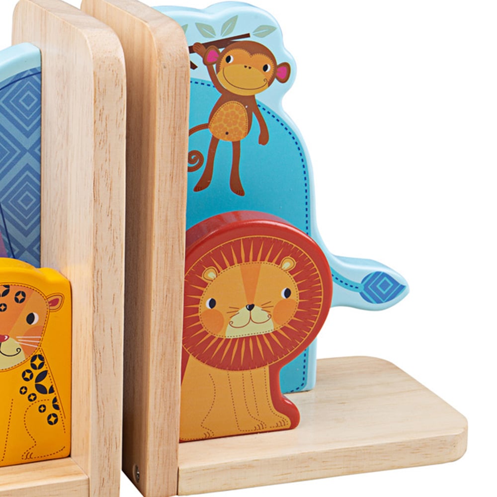 Tidlo Jungle Animal Bookends Wilko