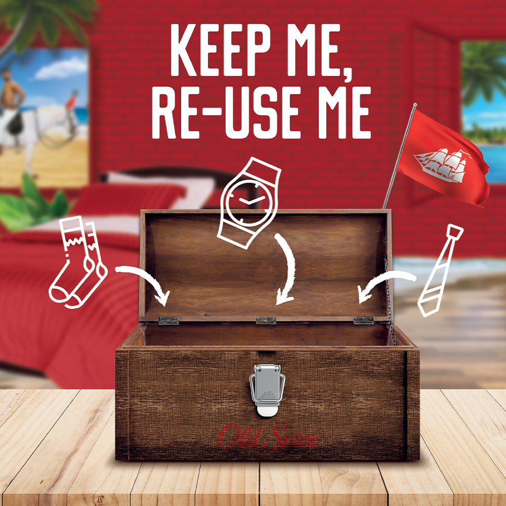 Old Spice Treasure Chest Gift Set 4 Pack Wilko