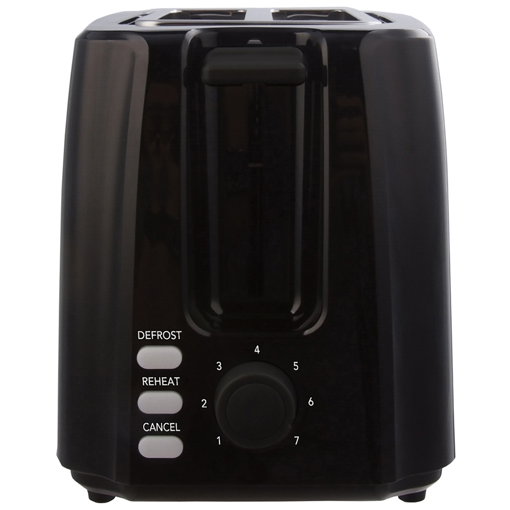 Igenix IG3012 Black 2 Slice Toaster 750W Image 3